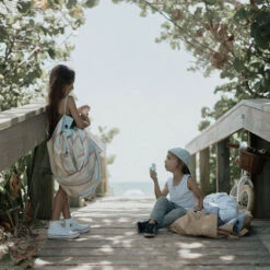 Play And Go Speelmat Opbergzak Outdoor Stripes -Little Dutch || Djeco Verkoopwinkel play and go play and go speelmat opbergzak outdoor 33