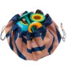 Play And Go Speelmat Opbergzak Outdoor Mokka Stripes