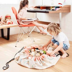 Speelmat En Opbergzak Rainbow - Play And Go 13 Speelmat En Opbergzak Rainbow - Play And Go -Little Dutch || Djeco Verkoopwinkel play and go speelmat en opbergzak rainbow play and 5