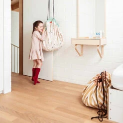 Speelmat En Opbergzak Stripes Mustard - Play & Go -Little Dutch || Djeco Verkoopwinkel play and go speelmat en opbergzak stripes mustard 4