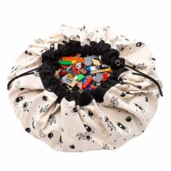 Speelmat En Zak Space Glow In The Dark - Play & Go -Little Dutch || Djeco Verkoopwinkel play and go speelmat en zak space glow in the dark 2