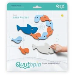 Badspeelgoed Badpuzzel Haai - Quutopia -Little Dutch || Djeco Verkoopwinkel quut badspeelgoed badpuzzel haai quutopia 3