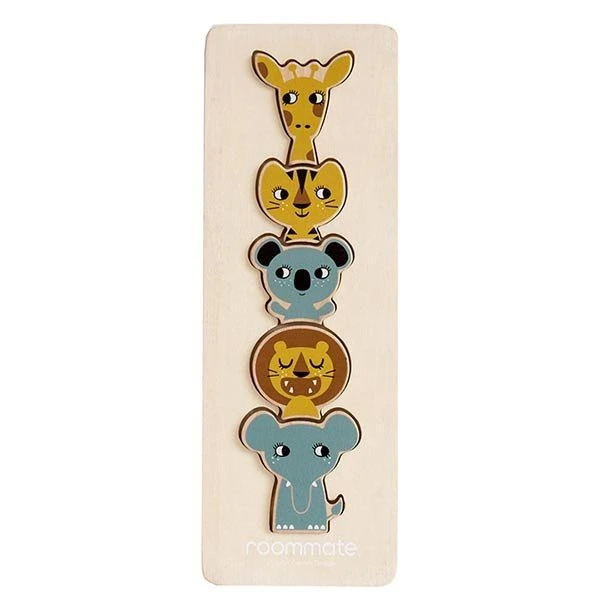 Roommate Totem Puzzel Jungle Life 5 Stukjes 4 Roommate Totem Puzzel Jungle Life 5 Stukjes - Afbeelding 2