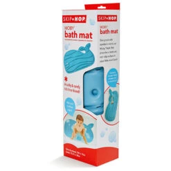 Badmat Antislip Moby Blauw - Skip Hop -Little Dutch || Djeco Verkoopwinkel skip hop badmat antislip moby blauw skip hop 2