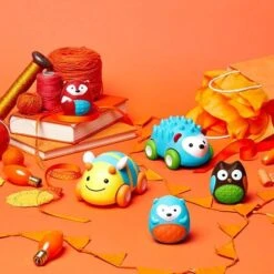 Skip Hop - Egg Shaker Trio - Rammelaars +3M 7 Skip Hop - Egg Shaker Trio - Rammelaars +3M -Little Dutch || Djeco Verkoopwinkel skip hop skip hop egg shaker trio rammelaars 3m 2