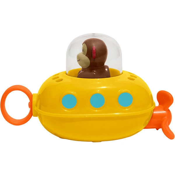 Skip Hop - Pull And Go Submarine Aap - Badspeelgoed +12M 5 Skip Hop - Pull And Go Submarine Aap - Badspeelgoed +12M - Afbeelding 3