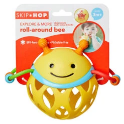 Skip Hop Rammelaar Roll Around Rattle Bij -Little Dutch || Djeco Verkoopwinkel skip hop skip hop rammelaar roll around rattle bij 3