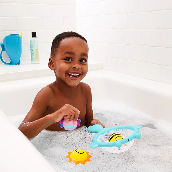 Skip Hop Zoo Scoop & Catch Squirties Badspeelgoed 5 Skip Hop Zoo Scoop & Catch Squirties Badspeelgoed - Afbeelding 3