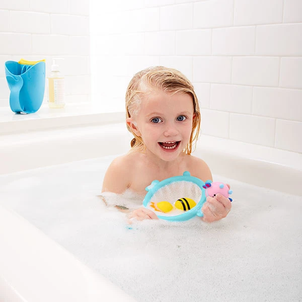 Skip Hop Zoo Scoop & Catch Squirties Badspeelgoed 6 Skip Hop Zoo Scoop & Catch Squirties Badspeelgoed - Afbeelding 4