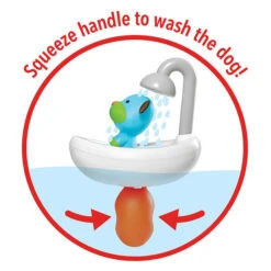 Skip Hop Zoo Squeeze & Shower Dog Badspeelgoed -Little Dutch || Djeco Verkoopwinkel skip hop skip hop zoo squeeze shower dog badspeelg 2