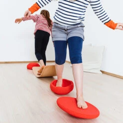 Stapelstein Balanceer Set Rood