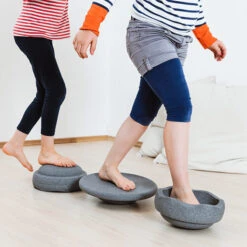 Stapelstein Balanceerbord Grijs -Little Dutch || Djeco Verkoopwinkel stapelstein stapelstein balanceerbord grijs 2