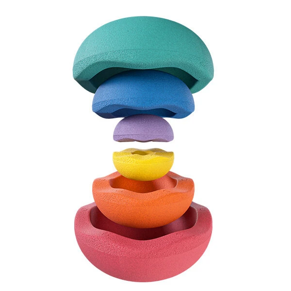 Stapelstein Inside Rainbow Classic Set Van 6 6 Stapelstein Inside Rainbow Classic Set Van 6 - Afbeelding 4