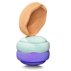 Stapelstein Stapelstenen Pastel Secondary 3 Stuks -Little Dutch || Djeco Verkoopwinkel stapelstein stapelstein stapelstenen pastel second 4