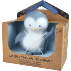 Tikiri Badspeeltje Met Belletje Pinguïn -Little Dutch || Djeco Verkoopwinkel tikiri tikiri badspeeltje met belletje pinguin 1