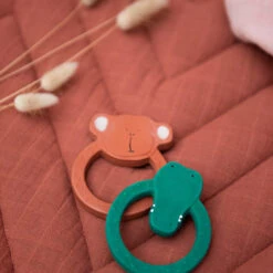 Trixie Bijtring Mr. Monkey -Little Dutch || Djeco Verkoopwinkel trixie baby trixie bijtring mr monkey 2