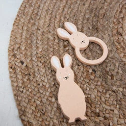 Trixie Bijtring Mrs. Rabbit -Little Dutch || Djeco Verkoopwinkel trixie baby trixie bijtring mrs rabbit 3