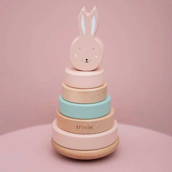 Trixie Houten Stapeltoren Mrs. Rabbit 3 Trixie Houten Stapeltoren Mrs. Rabbit