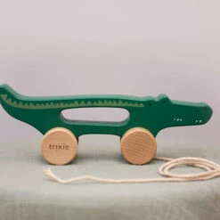 Trixie Trekdier Mr. Crocodile -Little Dutch || Djeco Verkoopwinkel trixie baby trixie trekdier mr crocodile 3