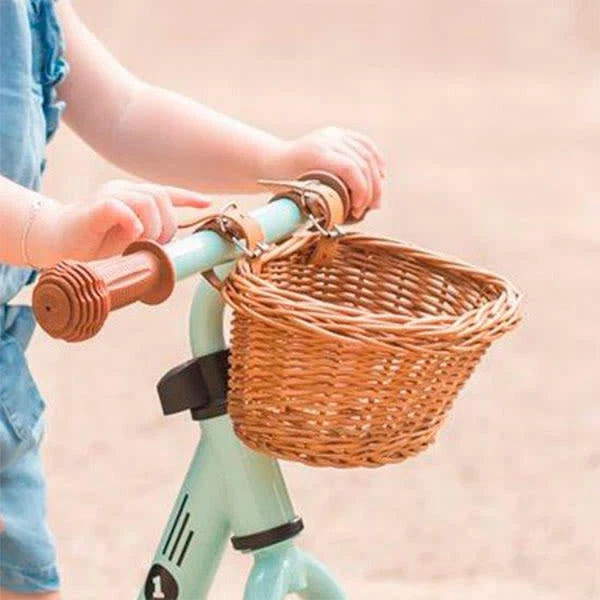 Fietsmand - Rieten Mand - Trybike 3 Fietsmand - Rieten Mand - Trybike - Afbeelding 2