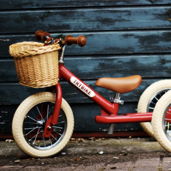 Fietsmand - Rieten Mand - Trybike 4 Fietsmand - Rieten Mand - Trybike - Afbeelding 3