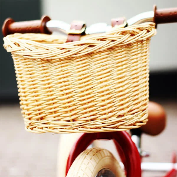 Fietsmand - Rieten Mand - Trybike 5 Fietsmand - Rieten Mand - Trybike - Afbeelding 4