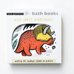 Badboekje Color Me Dinosaurs - Wee Gallery -Little Dutch || Djeco Verkoopwinkel wee gallery badboekje color me dinosaurs wee galle 4